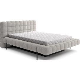 Divguļamā Gulta Eltap Magentta, 180x200cm, Bez Matrača, Pelēka (BE-MAG-MET-04ROY_1.8) | Eltap | prof.lv Viss Online