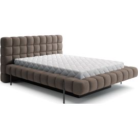 Divguļamā Gulta Eltap Magentta, 180x200cm, Bez Matrača, Brūna (BE-MAG-MET-20AMO_1.8) | Eltap | prof.lv Viss Online