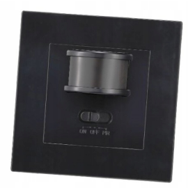 Kustības sensors Ecolight PIR-CP-1CC 9m, 160°, Melna (EC61074) | Motion sensors | prof.lv Viss Online