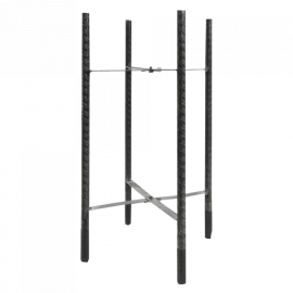 Apgaismojuma staba pamatu enkurs Ecolight, tērauda, 24x24x40mm (EC61658) | Street and park lighting | prof.lv Viss Online