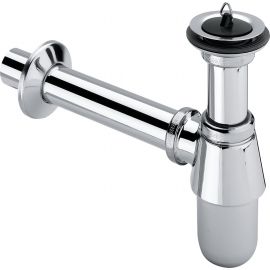 Viega 5755 Bathroom Sink Drain Trap 1 1/4'', 32mm, Brass (366681) | Viega | prof.lv Viss Online