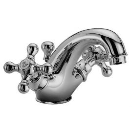 Aqualine Croce S 2 Bathroom Sink Mixer Chrome (23024) | Aqualine | prof.lv Viss Online