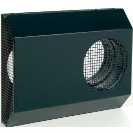 Systemair CVVX Combined External Grille Black | Accessories for recuperators | prof.lv Viss Online