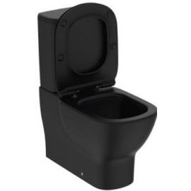 Ideal Standard Aquablade Toilet Bowl with Horizontal (90°) Outlet Black T0082V3 (34300) | Toilet bowls | prof.lv Viss Online