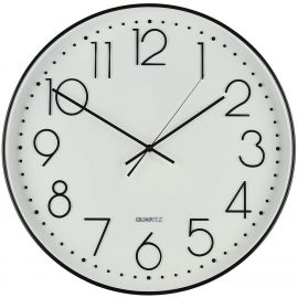 4Living Перрис Настенные Часы Белые (607318) | Часы | prof.lv Viss Online