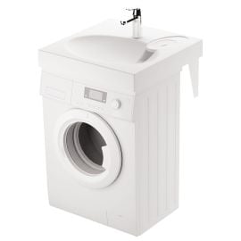 Paa Claro stone composite sink for washing machine 60x60cm, with siphon and bracket colorful, KICLASIF/01 | Sinks above the washing machines | prof.lv Viss Online