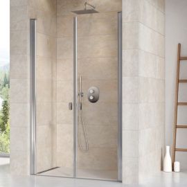 Ravak Chrome 90cm CSDL2-90 Shower Door Without Invoices Satin (0QV7CU0LZ1) | Shower doors and walls | prof.lv Viss Online