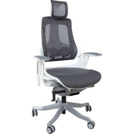 Офисное кресло Home4you WAU белое/серое | Офисные стулья | prof.lv Viss Online