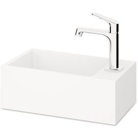 Измельчитель для ванной комнаты Paa Mi R Silcstone 21x40 см, белый (IMIS/L/00) | Каменные раковины | prof.lv Viss Online