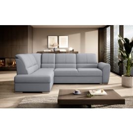 Eltap Siber Poco Corner Pull-Out Sofa 186x270x93cm, Grey (CO-SIB-LT-04PO) | Sofas | prof.lv Viss Online