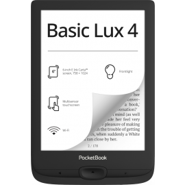 E-Grāmatu Lasītājs PocketBook Basic Lux 4 8GB Melns (PB618-P-WW) | E-grāmatu lasītāji | prof.lv Viss Online