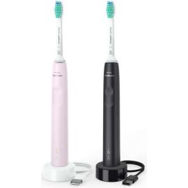 Philips HX3675/15 Sonicare 3100 Electric Toothbrush Pink/Black (10941) | Electric Toothbrushes | prof.lv Viss Online