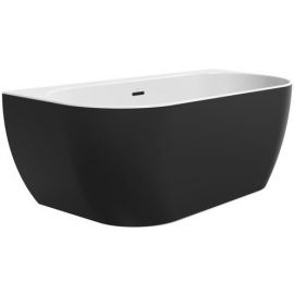 Ravak Freedom W 166x80cm Acrylic Bathtub White/Black (XC00100027) | Acrylic baths | prof.lv Viss Online