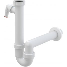 Alca A81 Kitchen Sink Siphon 40mm White (2101068) | Drainage | prof.lv Viss Online
