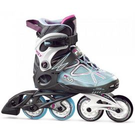 Fila Kids Roller Skates Wizy G Black/Blue/Pink | Roller skates | prof.lv Viss Online