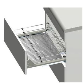 REJS Dish Drying Rack Pull-Out 600 mm (462.297.04.600) | Kitchen fittings | prof.lv Viss Online