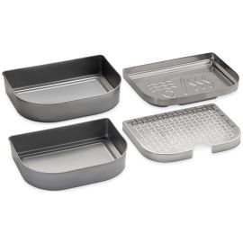 Weber Tvaicēšanas Trauku Komplekts 28x6x21.5cm (6613) | Dārza grili un kūpinātavas | prof.lv Viss Online