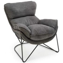 Halmar Volker Relaxing Chair Grey | Lounge chairs | prof.lv Viss Online