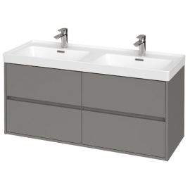 Cersanit Crea 120 S931-005 Sink Cabinet without Sink Grey/White (85622) | Cersanit | prof.lv Viss Online