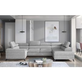 Eltap Escada Paros Corner Pull-Out Sofa 200x330x98cm, Grey (Esc_38) | Sofas | prof.lv Viss Online