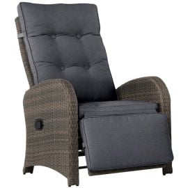 Дом4Вас Садовое кресло Moor коричневое (77829) | Садовые стулья | prof.lv Viss Online