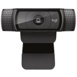 WEB Kamera Logitech C920, 1920x1080 (Full HD), Melna (960-001055) | Web kameras | prof.lv Viss Online