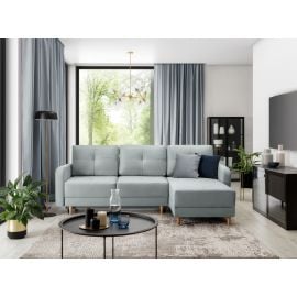 Eltap Roxi Savoy Corner Pull-Out Sofa 165x240x90cm, Grey (CO-ROX-U-100SAV) | Corner couches | prof.lv Viss Online