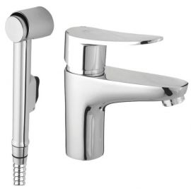 Rubineta Static 17 Bathroom Sink Faucet with Bidet Chrome (1704801) | Bidet mixers | prof.lv Viss Online