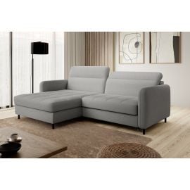 Eltap Gomsi Royal Corner Pull-Out Sofa 165x228x100cm, Grey (CO-GOM-LT-04ROY) | Sofas | prof.lv Viss Online