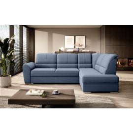 Eltap Siber Gojo Corner Pull-Out Sofa 186x270x93cm, Blue (CO-SIB-RT-40GO) | Sofas | prof.lv Viss Online