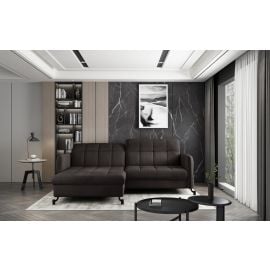 Eltap Lorelle MatVelvet Corner Pull-Out Sofa 160x225x105cm, Brown (Lore_36) | Corner couches | prof.lv Viss Online