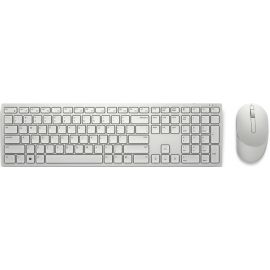 Dell KM5221W Keyboard + Mouse RU/EN White (580-AKFB) | Delivery by parcel | prof.lv Viss Online