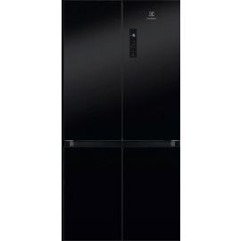 Холодильник Electrolux ELT9VE52M0 с морозильной камерой, черный | Divdurvju, Side by Side ledusskapji | prof.lv Viss Online