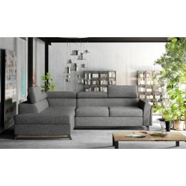 Stūra Dīvāns Izvelkams Eltap Kairos Sawana 197x265x95cm Kreisais Stūris Pelēks (Kr_41) | Izvelkamie dīvāni | prof.lv Viss Online