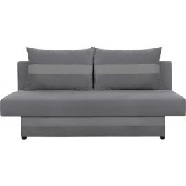Черно-красно-белый диван Dora Lux 3DL с выдвижным механизмом 86x193x92 см, серый | Диваны | prof.lv Viss Online
