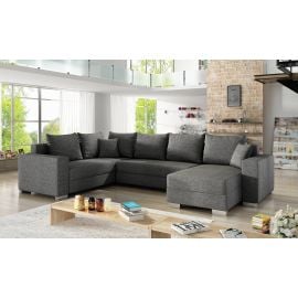 Stūra Dīvāns Izvelkams Eltap Marco Sawana 53x312x92cm, Pelēks (Mc_11) | Mīkstās mēbeles | prof.lv Viss Online