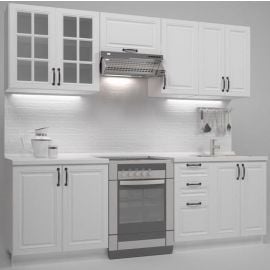 Halmar Kitchen Equipment Set Michella, 240cm, White (GRA-MICHELLA240-BIAŁY) | Kitchen equipment | prof.lv Viss Online