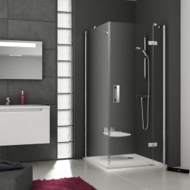 Ravak SmartLine SMPS 100cm R Shower Wall, right side, Transparent Chrome (9SPA0A00Z1) | Shower doors and walls | prof.lv Viss Online