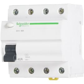 Schneider Electric Acti9 ID K Residual Current Circuit Breaker 4-pole, 40A/300mA, AC | Leakage power switches | prof.lv Viss Online