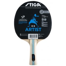 Stiga Table Tennis Racket Artist Black (1212-6218-01) | Table tennis rackets | prof.lv Viss Online
