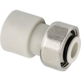 Pipelife PPR Transition with Eurocone D20/20mm White (322900) | Melting plastic pipes and fittings | prof.lv Viss Online