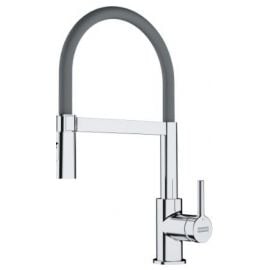 Franke Lina Semi Pro Kitchen Sink Mixer Tap NEW Grey/Chrome (115.0626.087)