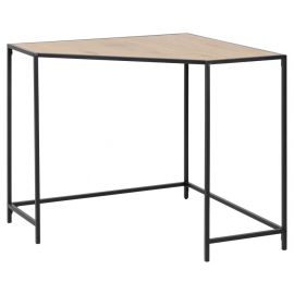 Home4You Seaford Corner Writing Desk, 85x85x75cm, Oak (AC97456) | Desks | prof.lv Viss Online