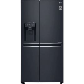 Холодильник LG GSJ761MCUZ с системой Side By Side, черного цвета | Ledusskapji ar saldētavu | prof.lv Viss Online