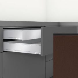 Blum myLegrabox M Inner Drawer, 550mm, Carbon/Steel (53.55.05.60) | Blum | prof.lv Viss Online