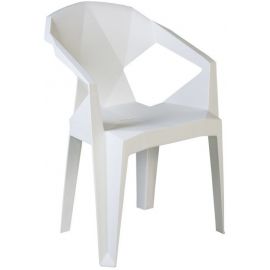 Home4You Muse Relaxing Chair, 50x50.6x80cm, White (12035) | Garden chairs | prof.lv Viss Online