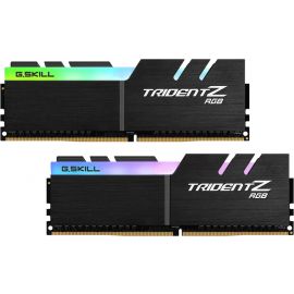 G.Skill Trident Z RGB F4-3200C16D-32GTZRX Оперативная Память DDR4 32GB 3200MHz CL16 Черная | Оперативная память | prof.lv Viss Online