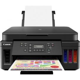 Canon Pixma G G6050 EUR EB2 3BK Многофункциональный цветной черный принтер с чернилами | Офисное оборудование и аксессуары | prof.lv Viss Online