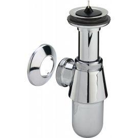 Viega Bathroom Sink Drain Trap 32mm with Overflow Chrome (102555) | Siphons for sinks | prof.lv Viss Online