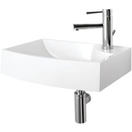 Paa Step Mini Washbasin Bathroom Sink Solid Surface 31x47cm (IMST/00) | Stone sinks | prof.lv Viss Online